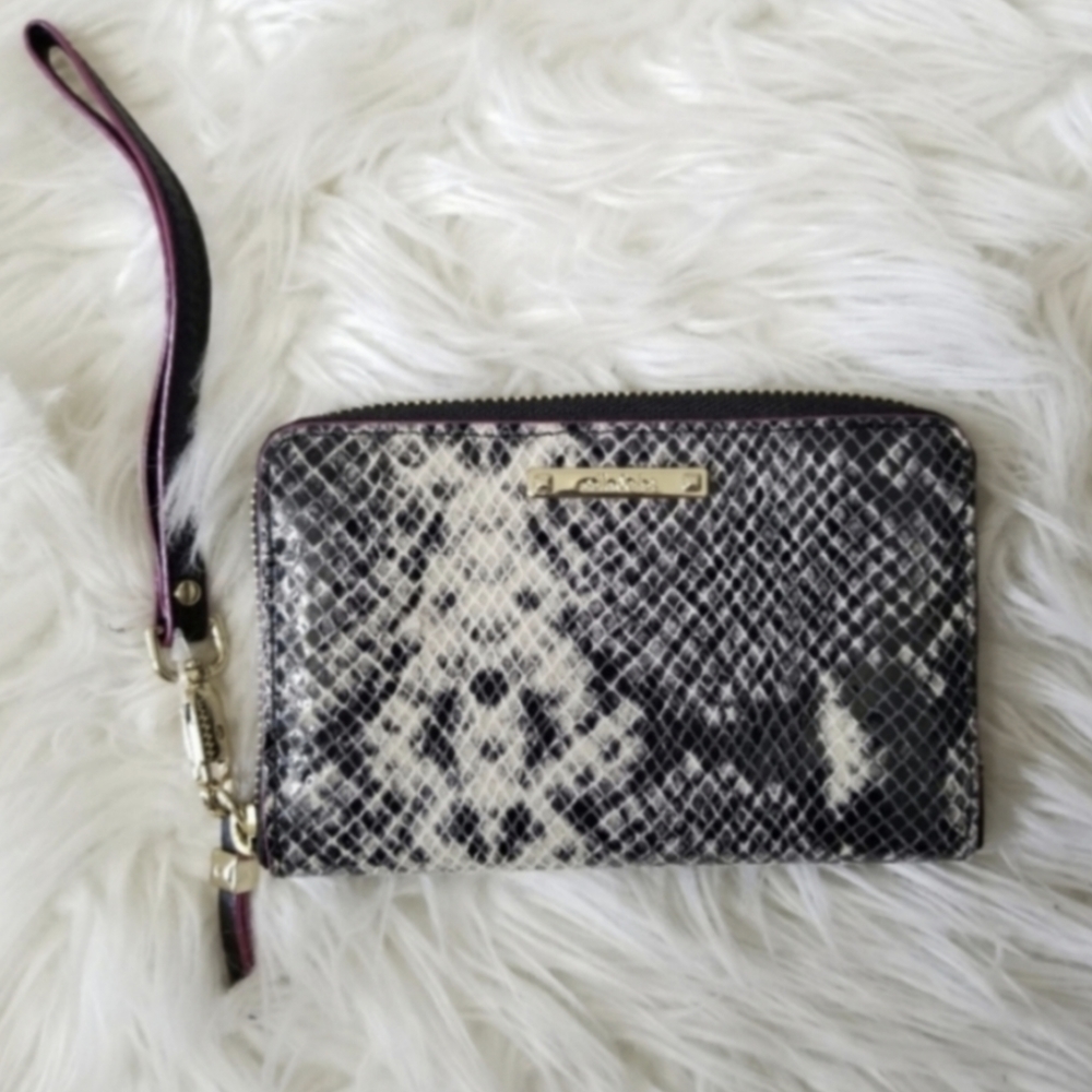 NEW Stella & Dot -wristlet, wallet, animal print snake print